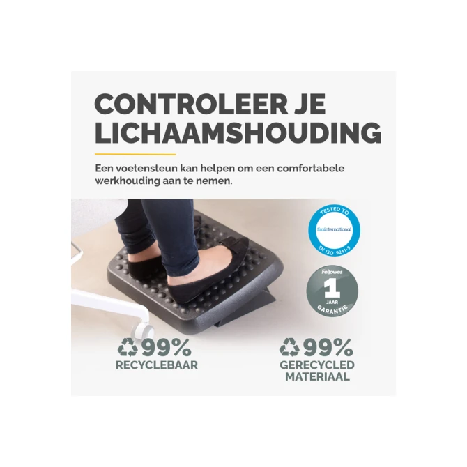 Voetensteun Fellowes standaard
