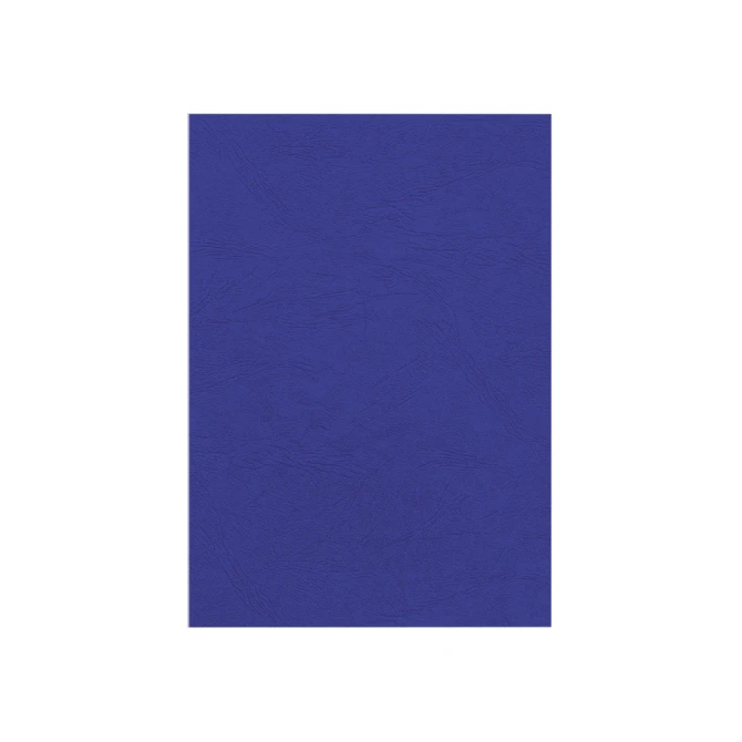 Voorblad Fellowes A4 lederlook royal blauw 25 stuks
