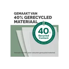 Voorblad Fellowes A4 PVC 150micron recycled 100 stuks Voorblad Fellowes A4 PVC 150micron recycled 100 stuks
