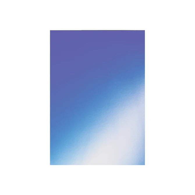 Voorblad GBC A4 chromo karton 250gr blauw 100 stuks