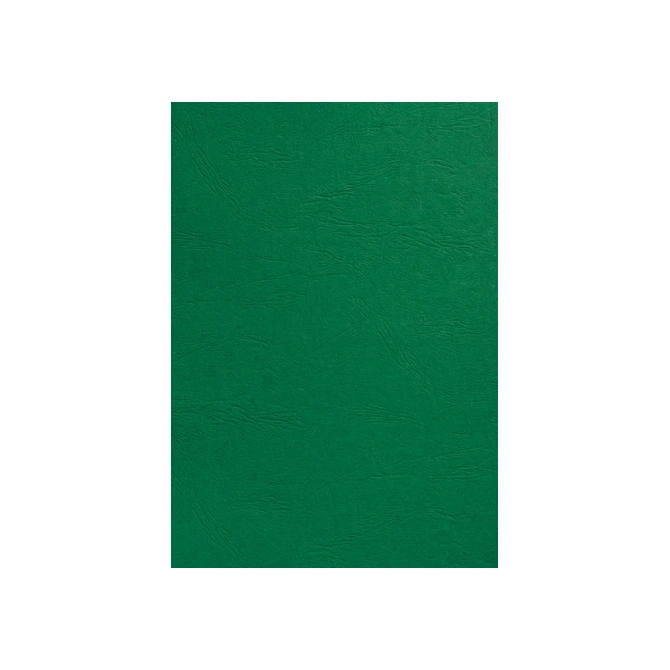 Voorblad GBC A4 lederlook groen 100 stuks