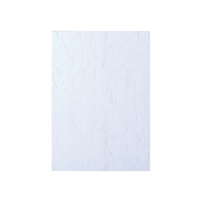 Voorblad GBC A4 lederlook wit 100 stuks