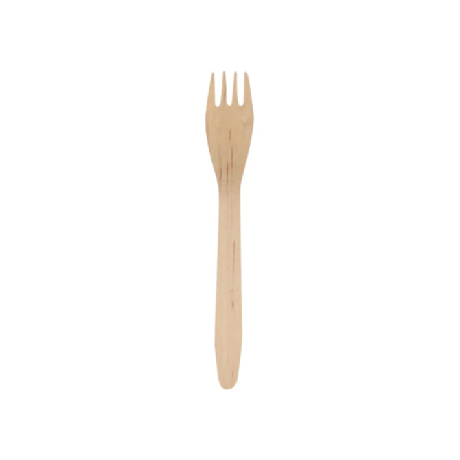 Vork IEZZY 160mm hout 100 stuks
