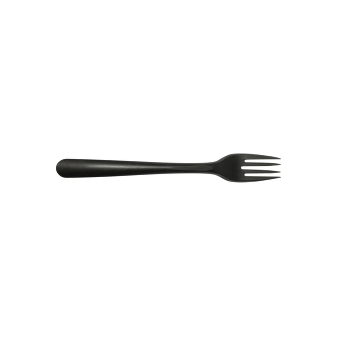 Vork IEZZY herbruikbaar CPLA 190mm 50 stuks zwart