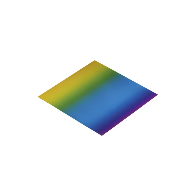 Vouwblaadjes Folia 100gr 15x15cm 100 vel regenboog