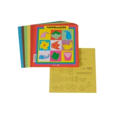 Vouwblaadjes vierkant 16x16cm 65gram assorti