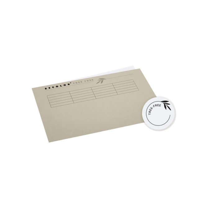 Vouwmap Djois Tree-Free A4 gelijk 226gr beige