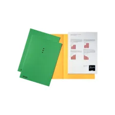 Vouwmap Esselte A4 manilla 180gr groen Vouwmap Esselte A4 manilla 180gr groen