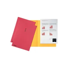 Vouwmap Esselte A4 manilla 180gr rood Vouwmap Esselte A4 manilla 180gr rood