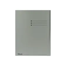 Vouwmap Esselte A4 met overslag manilla 180gr grijs