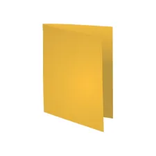 Vouwmap Exacompta Forever A4 170gr kanariegeel 100 stuks