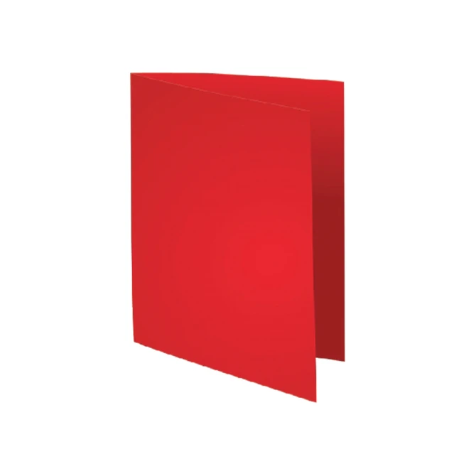 Vouwmap Exacompta Forever A4 170gr rood 100 stuks