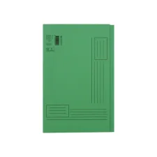 Vouwmap Quantore Folio ongelijke zijde 250gr groen