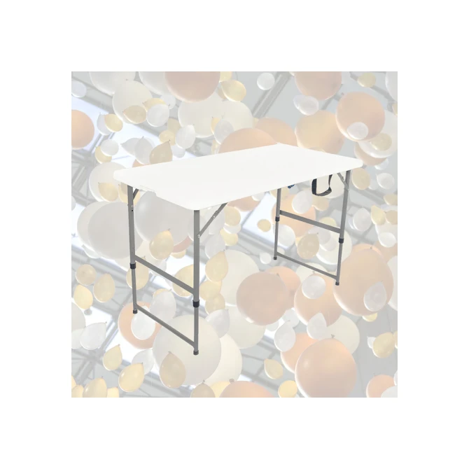 Vouwtafel BRASQ 120x60x74cm FC120 wit