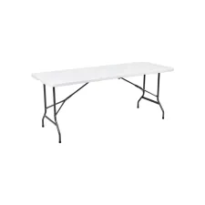 Vouwtafel BRASQ 180x70x74cm FT180 wit Vouwtafel BRASQ 180x70x74cm FT180 wit