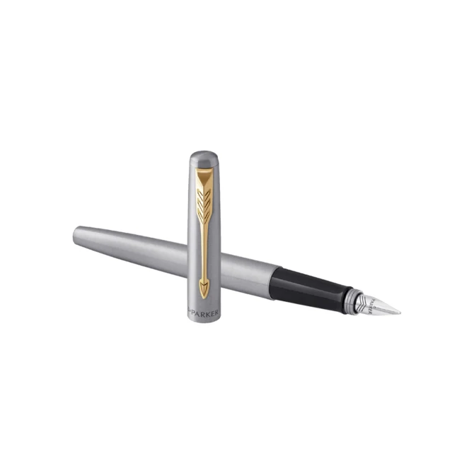 Vulpen Parker Jotter stainless steel GT medium