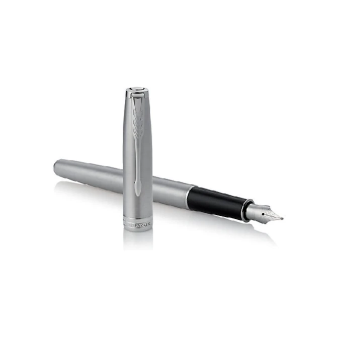 Vulpen Parker Sonnet stainless steel CT fijn