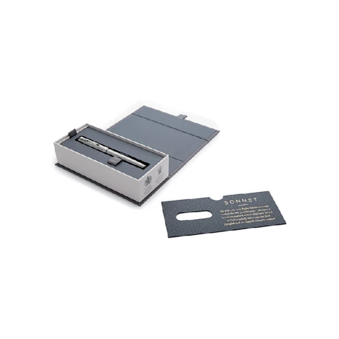 Vulpen Parker Sonnet stainless steel CT fijn