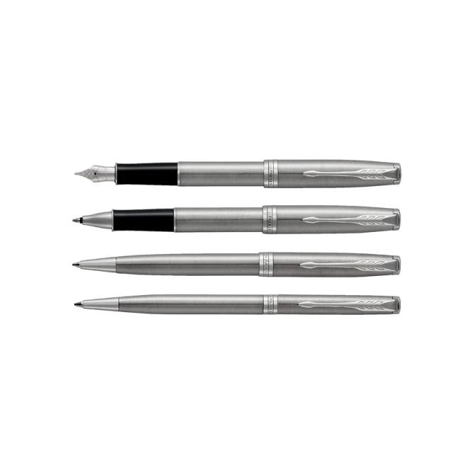 Vulpen Parker Sonnet stainless steel CT medium
