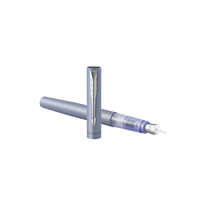 Vulpen Parker Vector XL silver blue medium