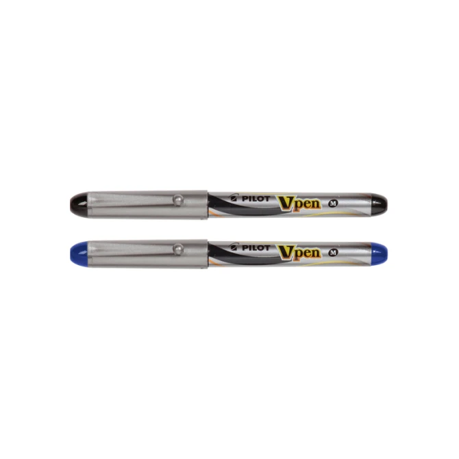 Vulpen Pilot Vpen medium zilver/blauw