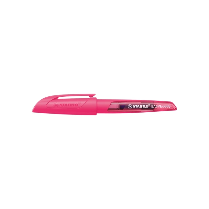 Vulpen STABILO Easybuddy medium neon roze blister à 1 stuk