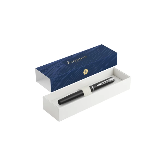 Vulpen Waterman Allure black lacquer CT fijn