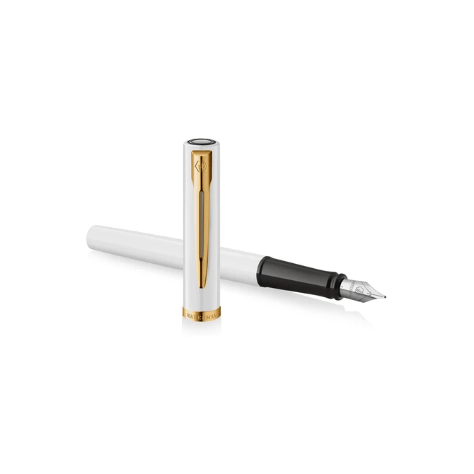 Vulpen Waterman Allure Impression white GT medium