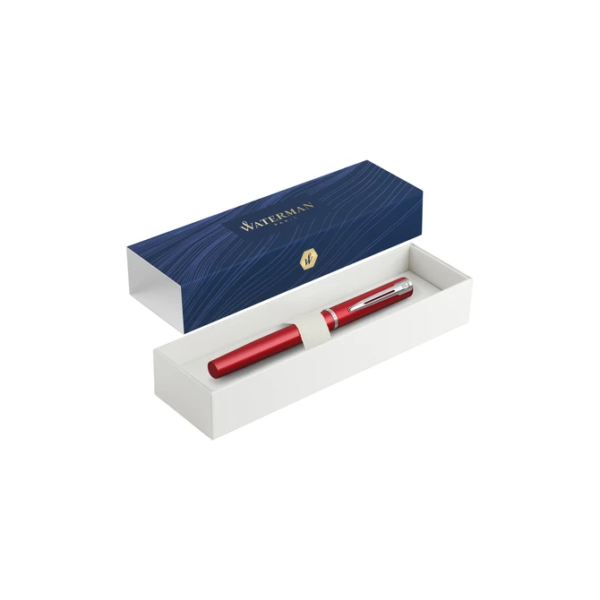 Vulpen Waterman Allure red  lacquer CT fijn