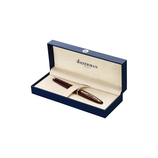 Vulpen Waterman Carène Marine amber GT medium