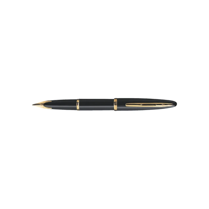 Vulpen Waterman Carene Sea black lacquer GT medium