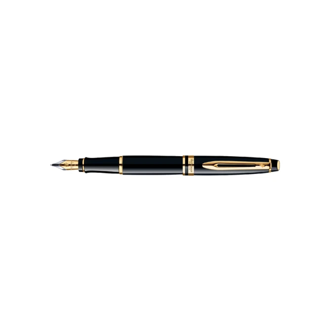 Vulpen Waterman Expert black lacquer GT fijn