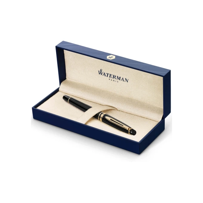 Vulpen Waterman Expert black lacquer GT medium
