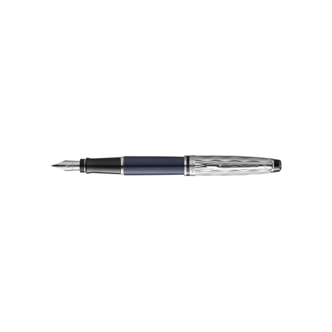 Vulpen Waterman Expert L'essence du blue lacquer CT fijn