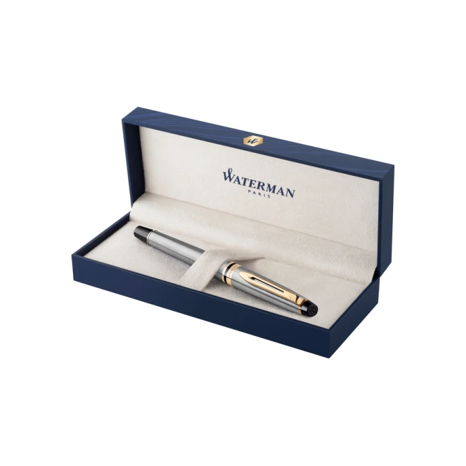 Vulpen Waterman Expert stainless steel GT medium