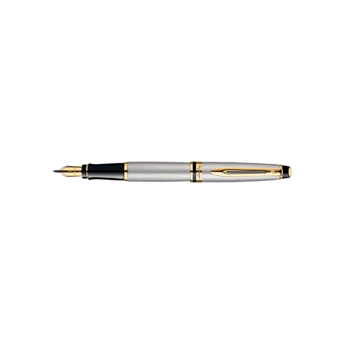 Vulpen Waterman Expert stainless steel GT medium