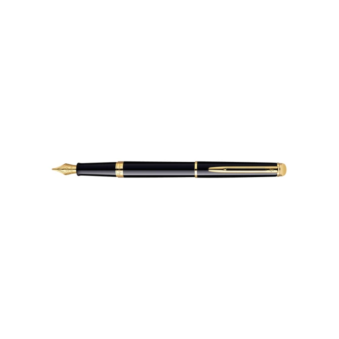 Vulpen Waterman Hémisphère black lacquer GT medium