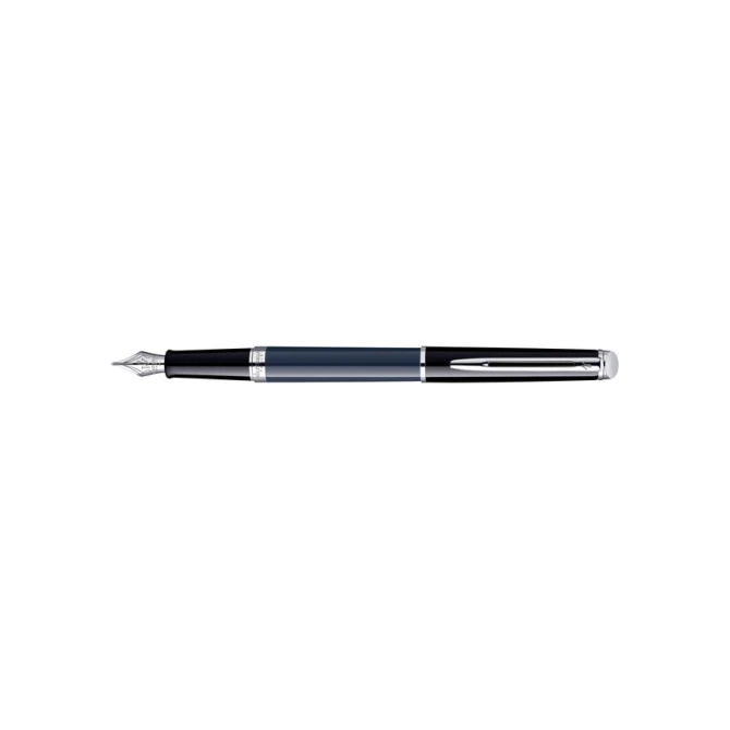 Vulpen Waterman Hémisphère Colour Blocking black en blue CT fijn