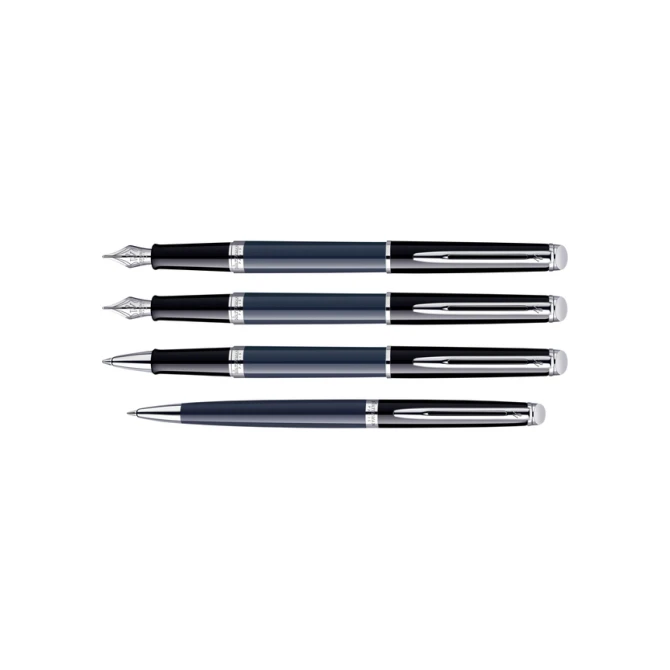 Vulpen Waterman Hémisphère Colour Blocking black en blue CT medium