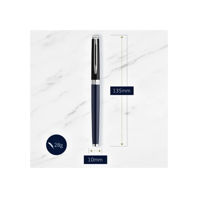 Vulpen Waterman Hémisphère Colour Blocking black en blue CT medium
