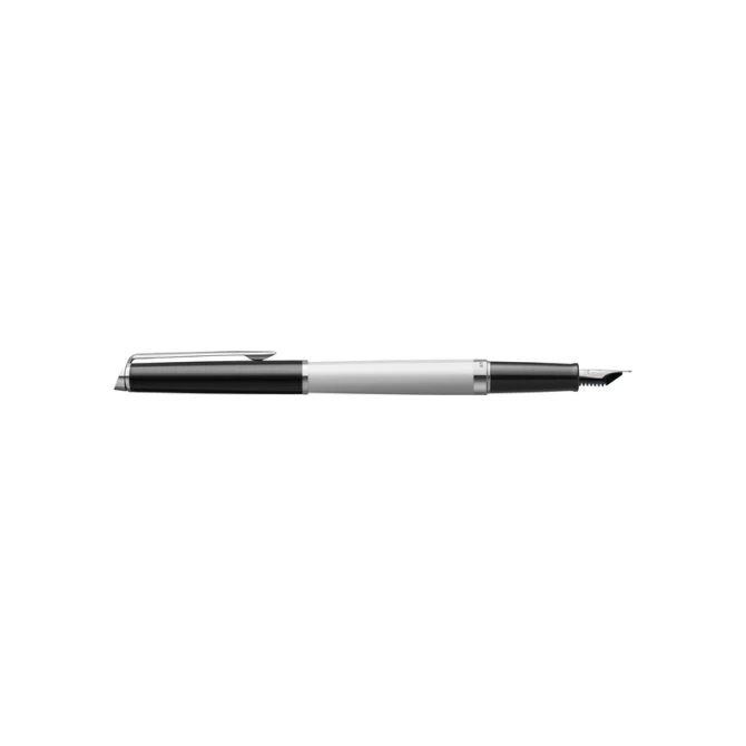 Vulpen Waterman Hémisphère Colour Blocking black en white CT fijn
