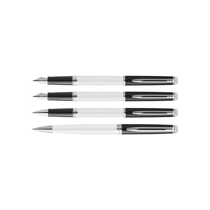 Vulpen Waterman Hémisphère Colour Blocking black en white CT medium