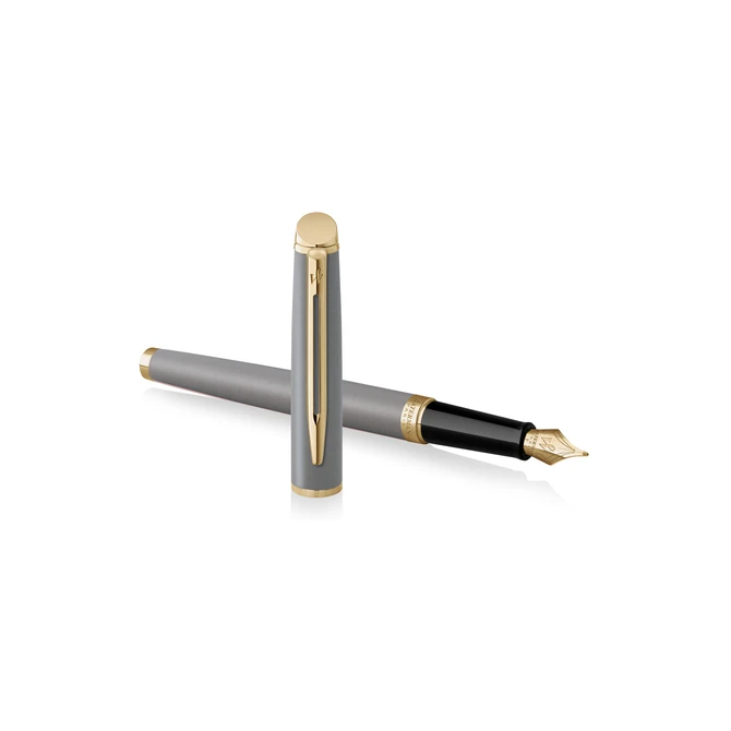 Vulpen Waterman Hémisphère Fashion Colors metallic grey GT fijn