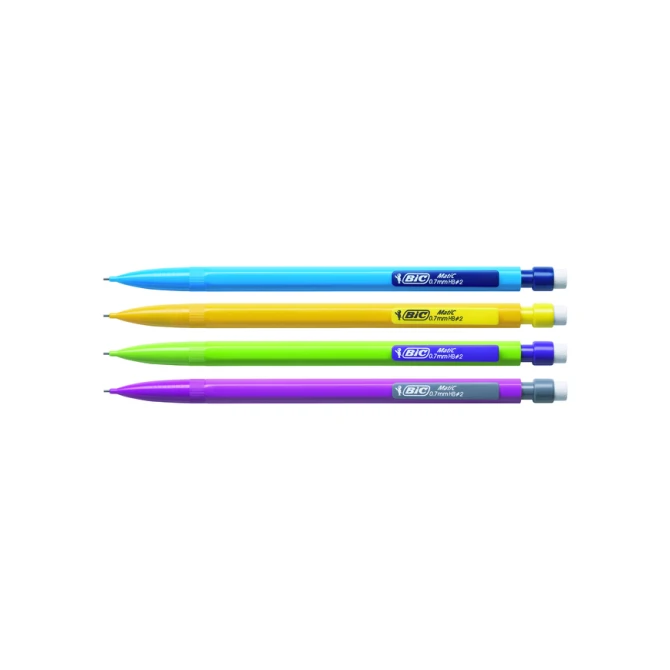Vulpotlood Bic Matic fun HB  0.7mm blister à 3 stuks