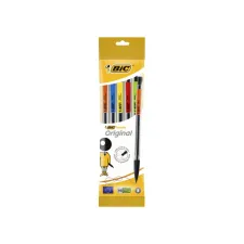 Vulpotlood Bic Matic Original HB 0.7mm assorti zak à 5 stuks Vulpotlood Bic Matic Original HB 0.7mm assorti zak à 5 stuks