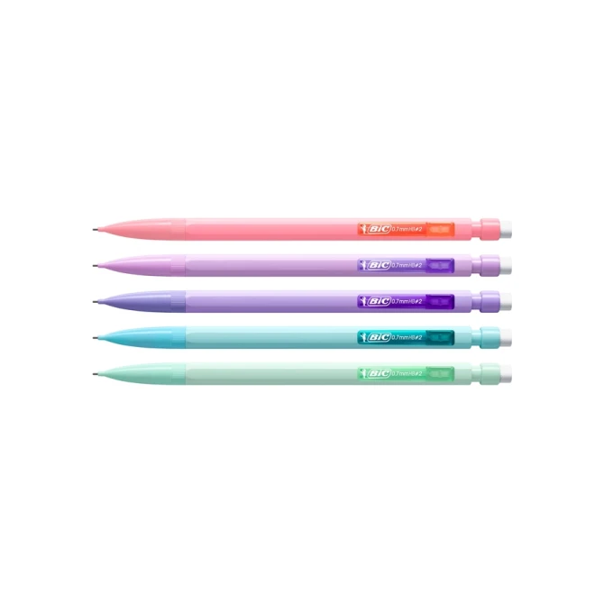 Vulpotlood Bic Matic Pastel HB 0.7mm pastel assorti