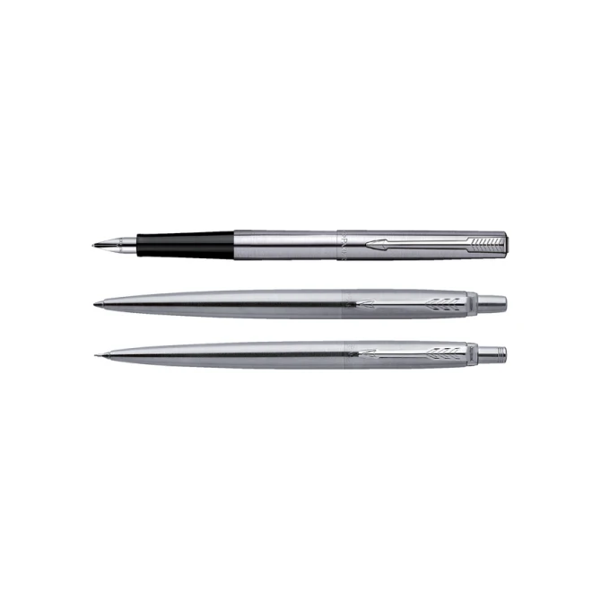 Vulpotlood Parker Jotter stainless steel CT 0.5mm HB