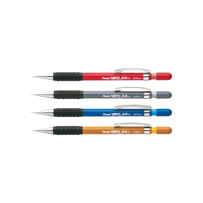 Vulpotlood Pentel A313 HB 0.3mm rood