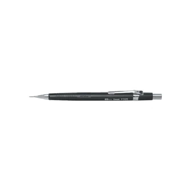 Vulpotlood Pentel P205 HB 0.5mm zwart