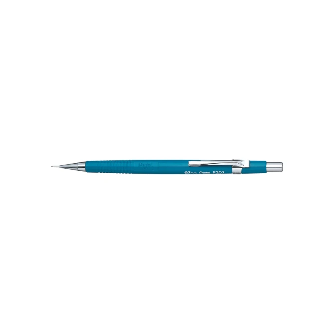 Vulpotlood Pentel P207 HB 0.7mm blauw